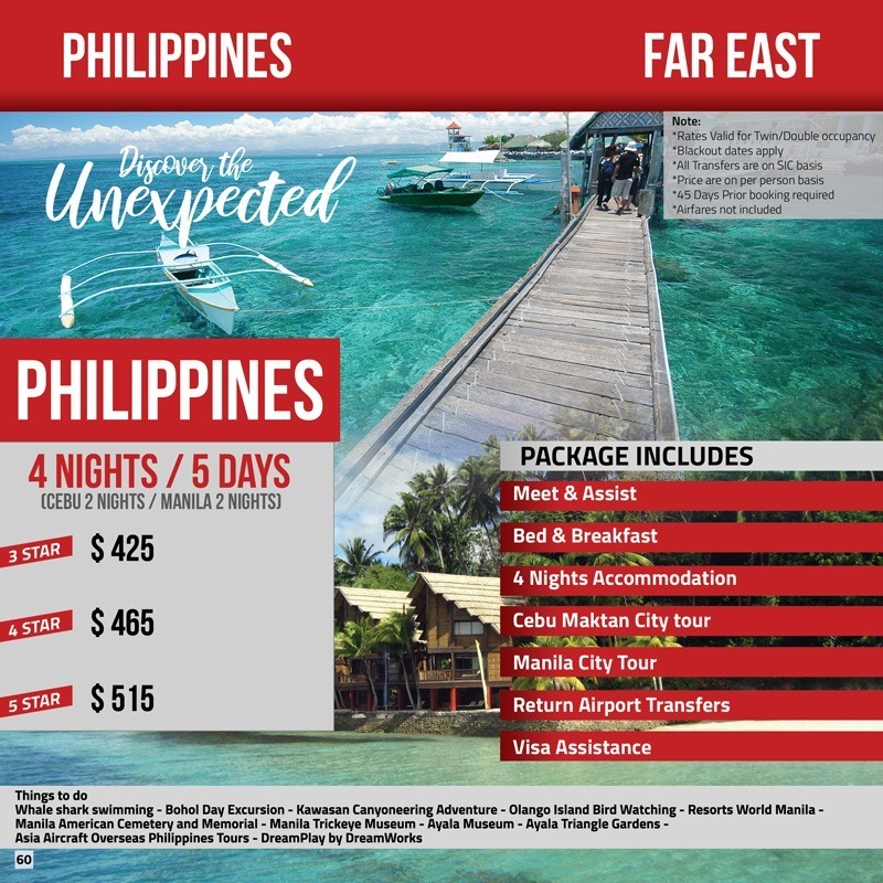 travel fee philippines
